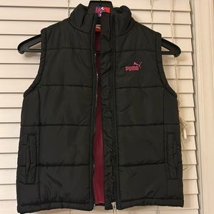 Girls L Puffer Vest
